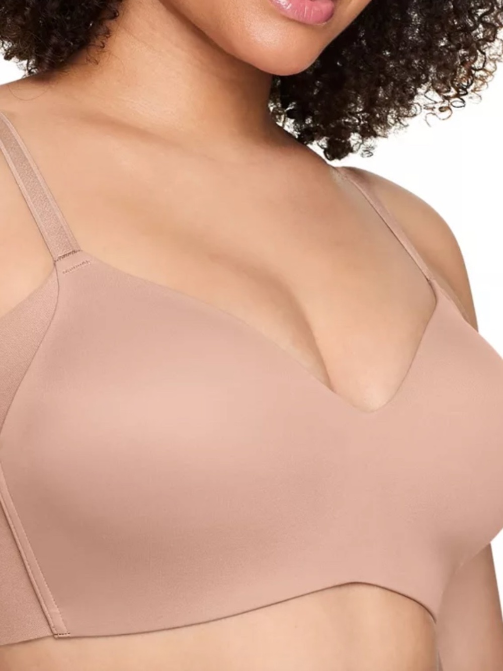 Warners No Side Effects® Underarm-Smoothing Wireless Bra RM3061A - Picture 2 of 4